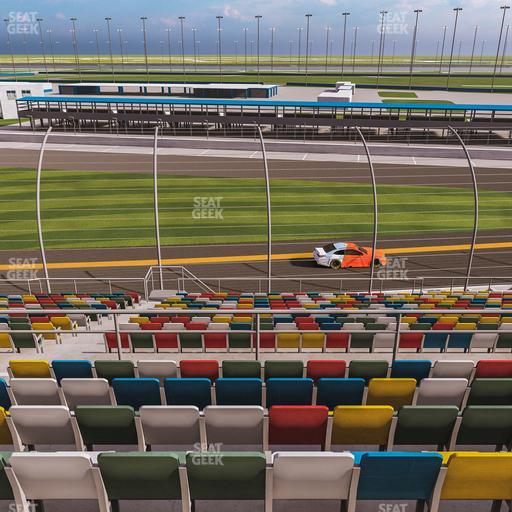 Daytona International Speedway - Section Back 158 Seat View