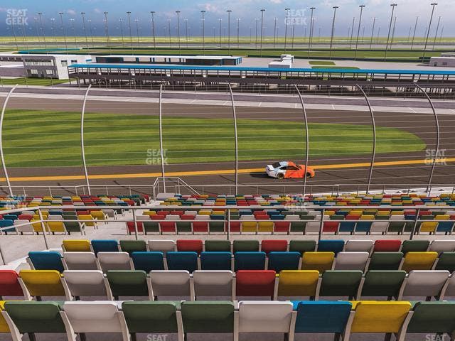 Daytona International Speedway - Section Back 158 Seat View