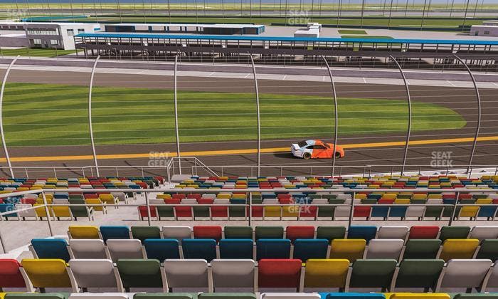 Daytona International Speedway - Section Back 158 Seat View