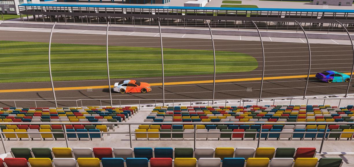 Daytona International Speedway - Section Back 159 Seat View