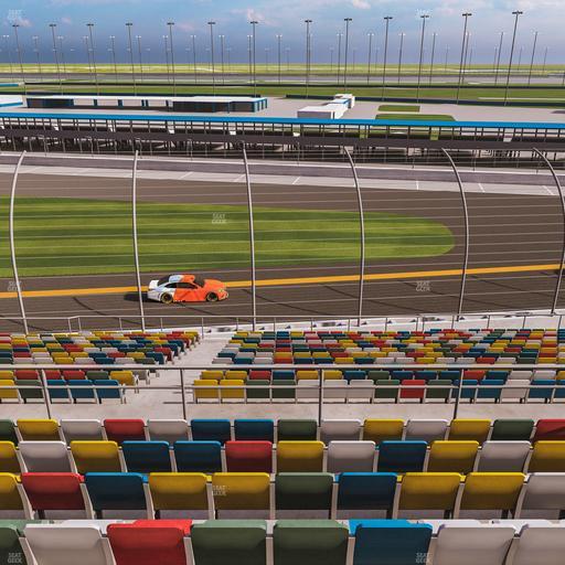 Daytona International Speedway - Section Back 159 Seat View