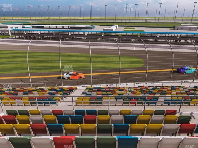 Daytona International Speedway - Section Back 159 Seat View