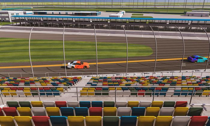 Daytona International Speedway - Section Back 159 Seat View