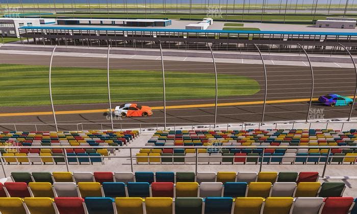 Daytona International Speedway - Section Back 159 Seat View