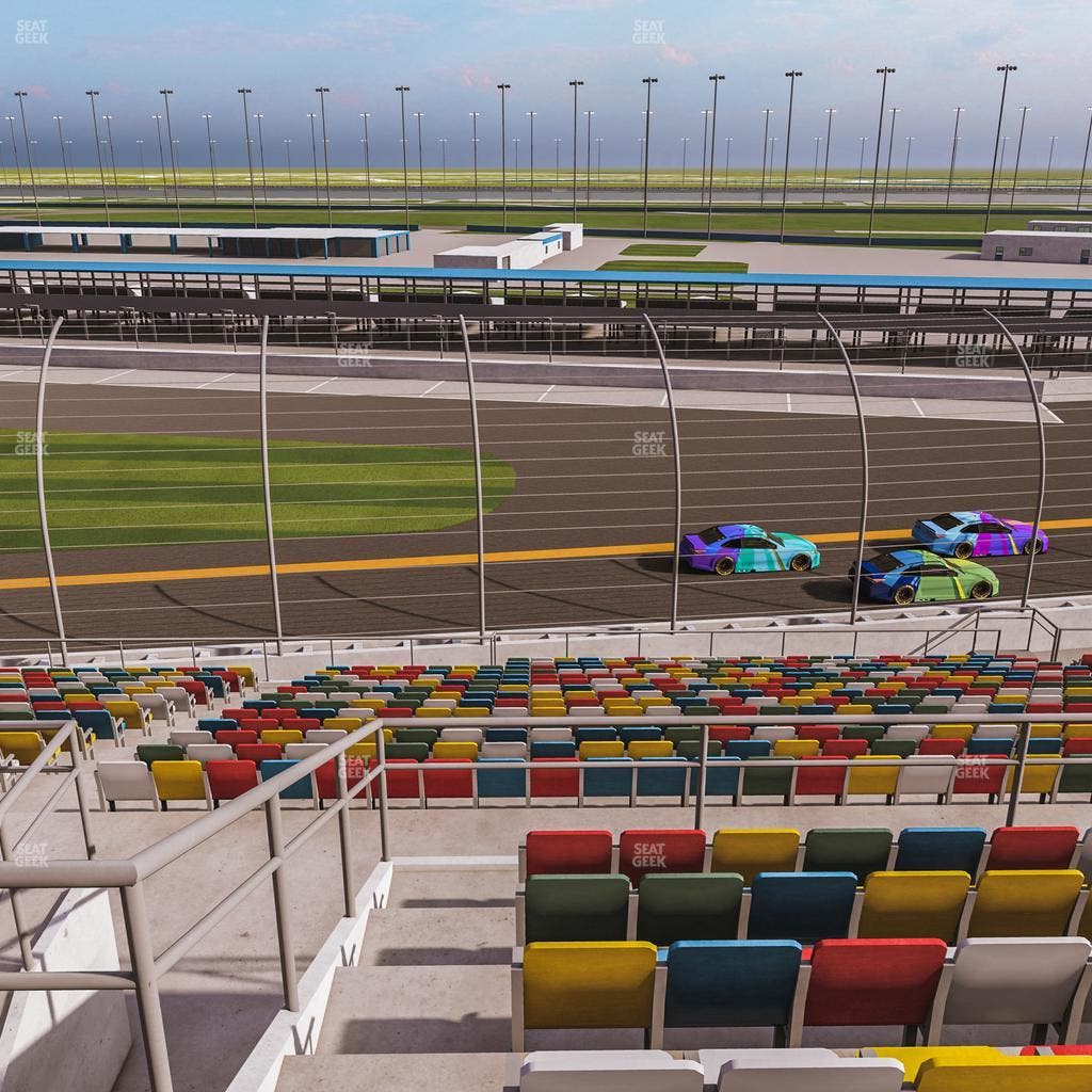 Daytona International Speedway - Section Back 160 Seat View