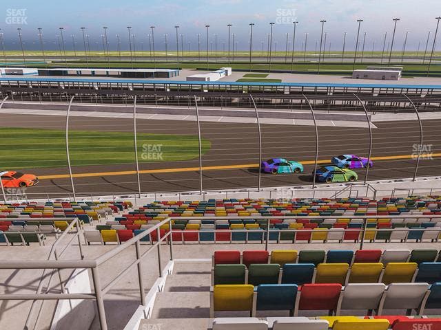Daytona International Speedway - Section Back 160 Seat View