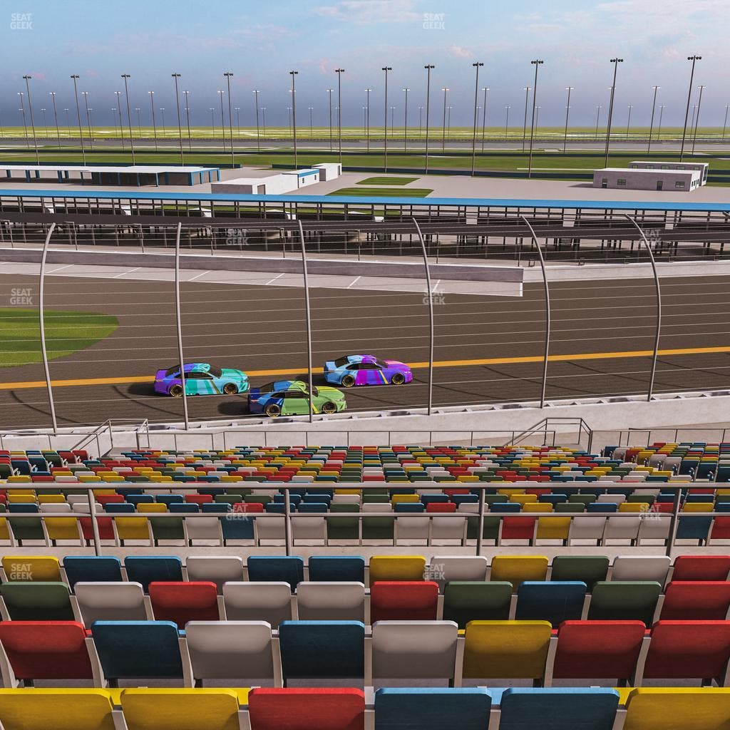 Daytona International Speedway - Section Back 161 Seat View