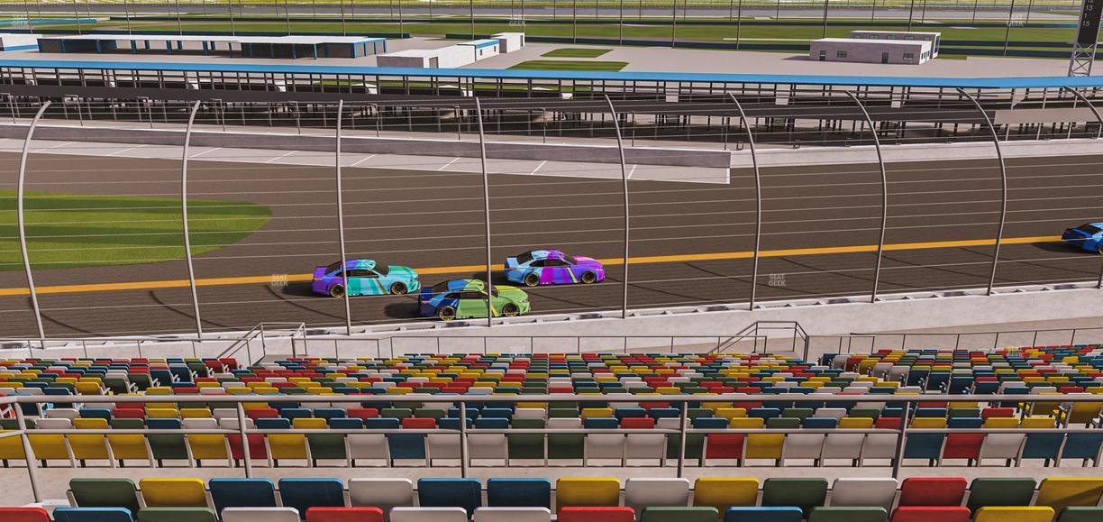 Daytona International Speedway - Section Back 161 Seat View