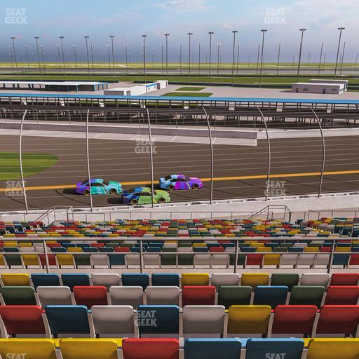 Daytona International Speedway - Section Back 161 Seat View
