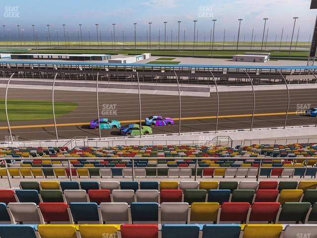 Daytona International Speedway - Section Back 161 Seat View