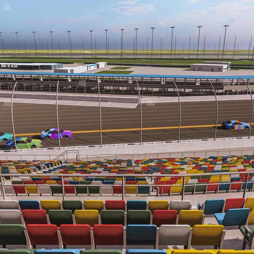 Daytona International Speedway - Section Back 162 Seat View