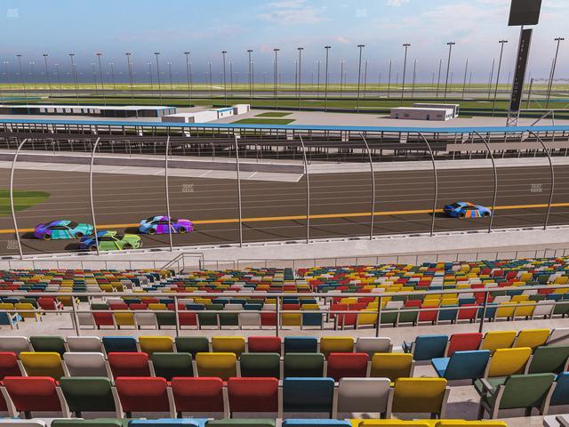 Daytona International Speedway - Section Back 162 Seat View Daytona International Speedway - Section Back 162 Seat View