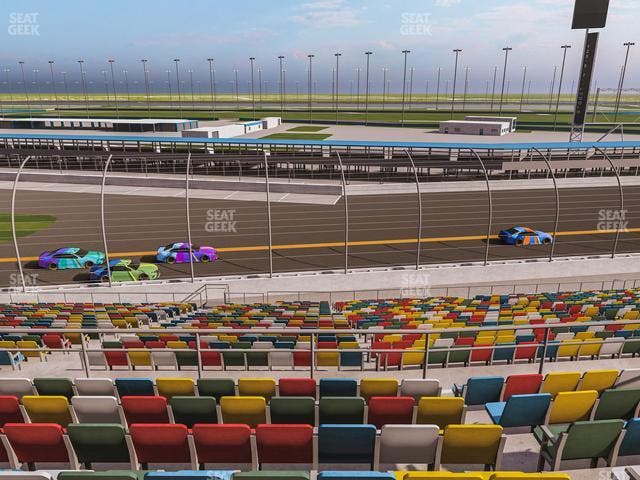 Daytona International Speedway - Section Back 162 Seat View