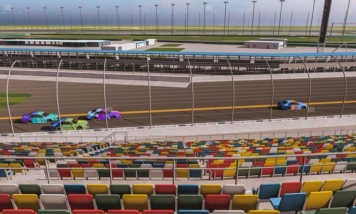 Daytona International Speedway - Section Back 162 Seat View