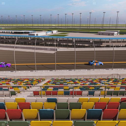 Daytona International Speedway - Section Back 163 Seat View