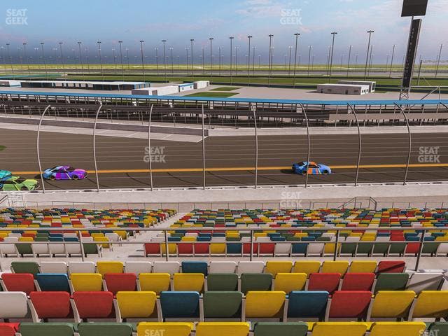 Daytona International Speedway - Section Back 163 Seat View