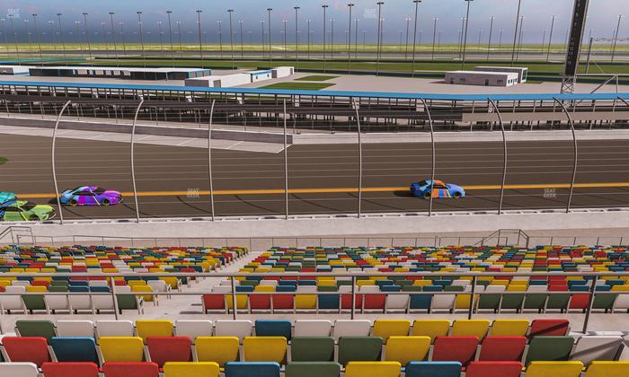 Daytona International Speedway - Section Back 163 Seat View