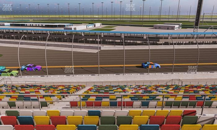 Daytona International Speedway - Section Back 163 Seat View