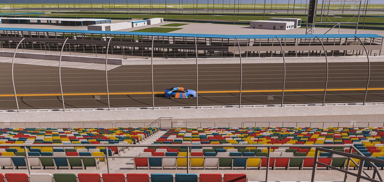Daytona International Speedway - Section Back 164 Seat View