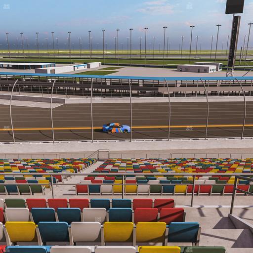 Daytona International Speedway - Section Back 164 Seat View