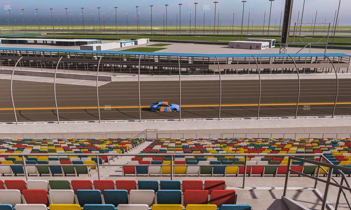 Daytona International Speedway - Section Back 164 Seat View