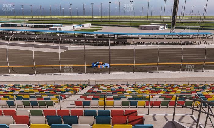 Daytona International Speedway - Section Back 164 Seat View