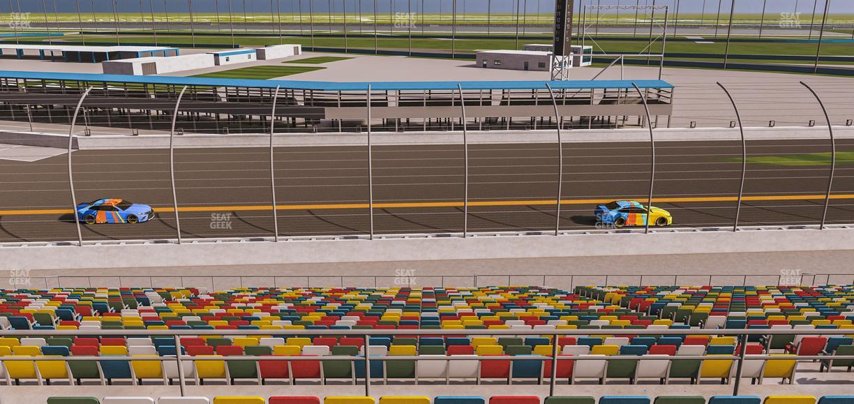Daytona International Speedway - Section Back 165 Seat View