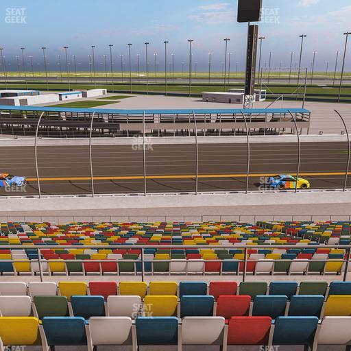 Daytona International Speedway - Section Back 165 Seat View