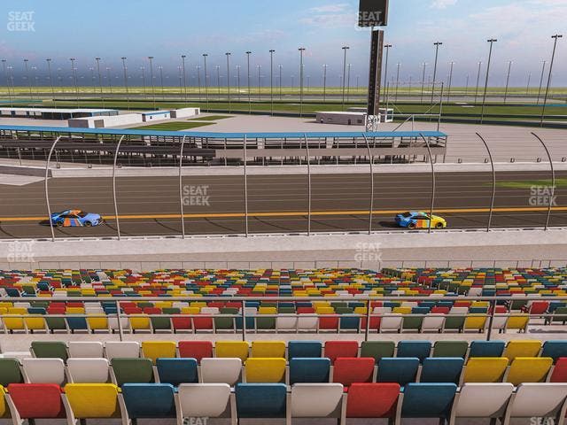 Daytona International Speedway - Section Back 165 Seat View
