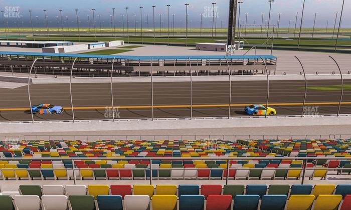 Daytona International Speedway - Section Back 165 Seat View