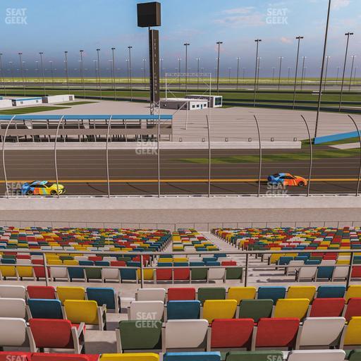 Daytona International Speedway - Section Back 167 Seat View