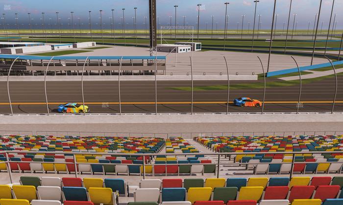 Daytona International Speedway - Section Back 167 Seat View