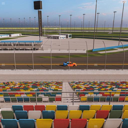 Daytona International Speedway - Section Back 168 Seat View
