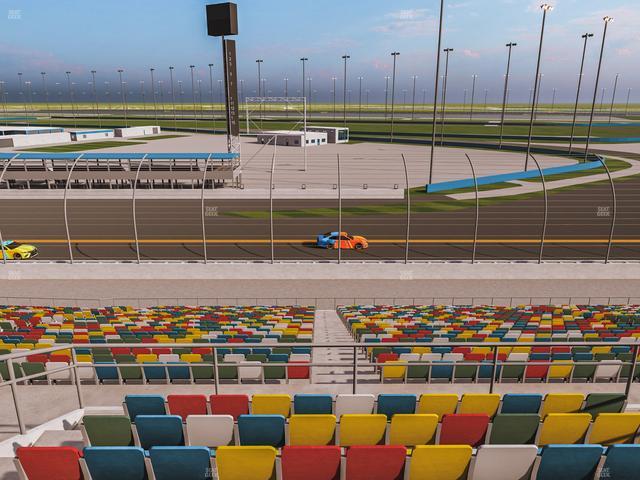 Daytona International Speedway - Section Back 168 Seat View Daytona International Speedway - Section Back 168 Seat View
