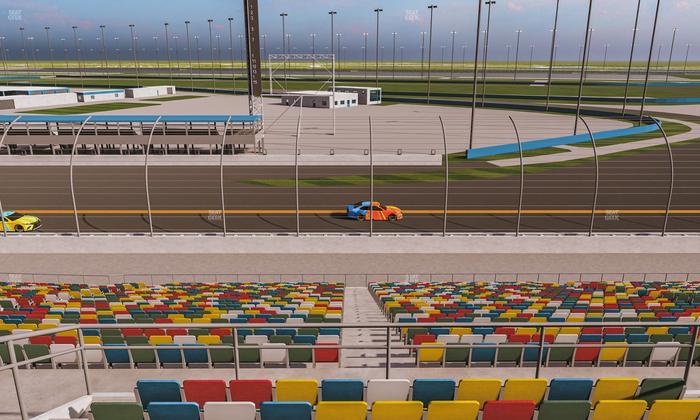 Daytona International Speedway - Section Back 168 Seat View