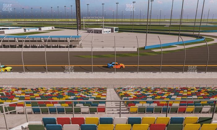 Daytona International Speedway - Section Back 168 Seat View