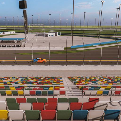 Daytona International Speedway - Section Back 169 Seat View