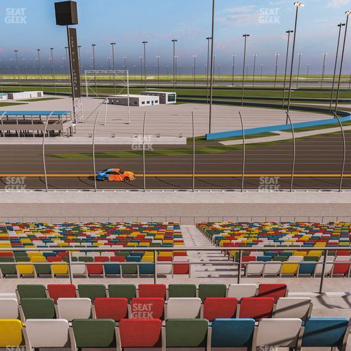 Daytona International Speedway - Section Back 169 Seat View