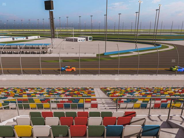 Daytona International Speedway - Section Back 169 Seat View Daytona International Speedway - Section Back 169 Seat View