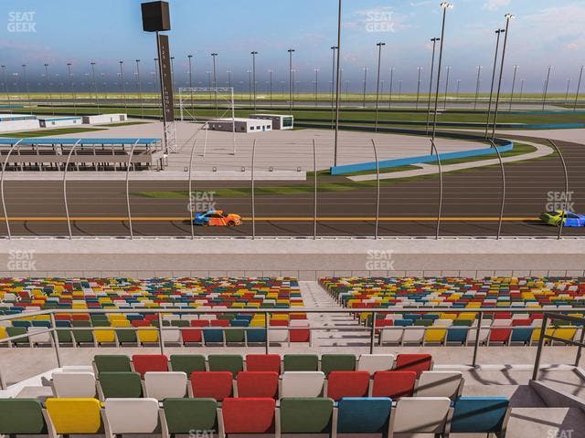 Daytona International Speedway - Section Back 169 Seat View