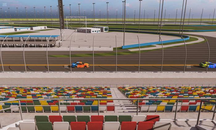 Daytona International Speedway - Section Back 169 Seat View
