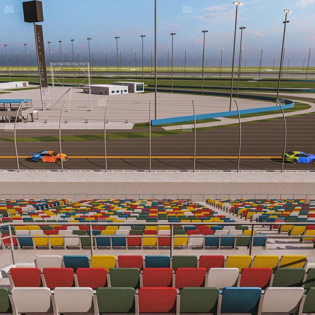 Daytona International Speedway - Section Back 170 Seat View