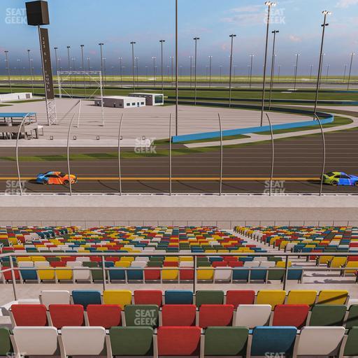 Daytona International Speedway - Section Back 170 Seat View