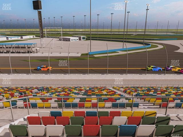 Daytona International Speedway - Section Back 170 Seat View