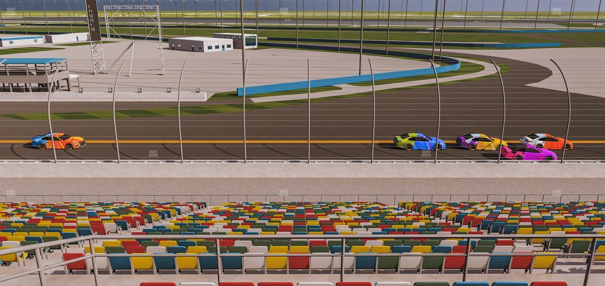 Daytona International Speedway - Section Back 171 Seat View
