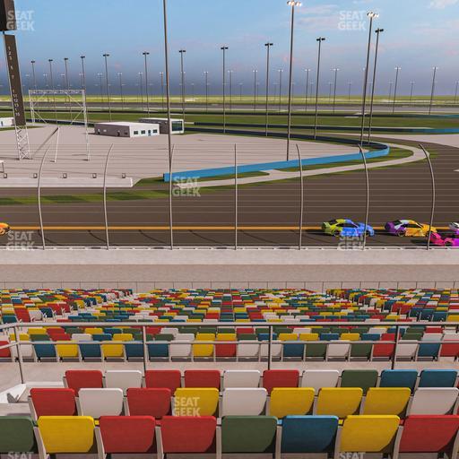 Daytona International Speedway - Section Back 171 Seat View