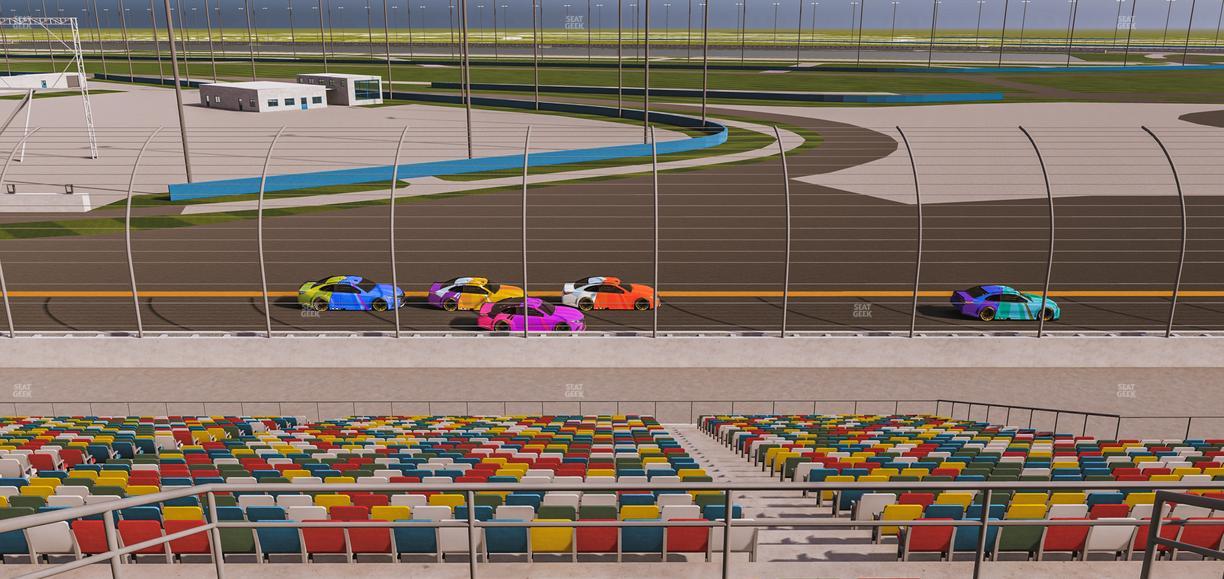 Daytona International Speedway - Section Back 173 Seat View