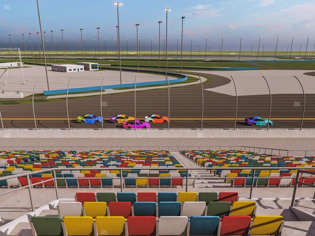 Daytona International Speedway - Section Back 173 Seat View Daytona International Speedway - Section Back 173 Seat View