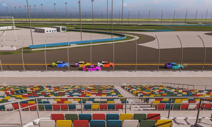 Daytona International Speedway - Section Back 173 Seat View