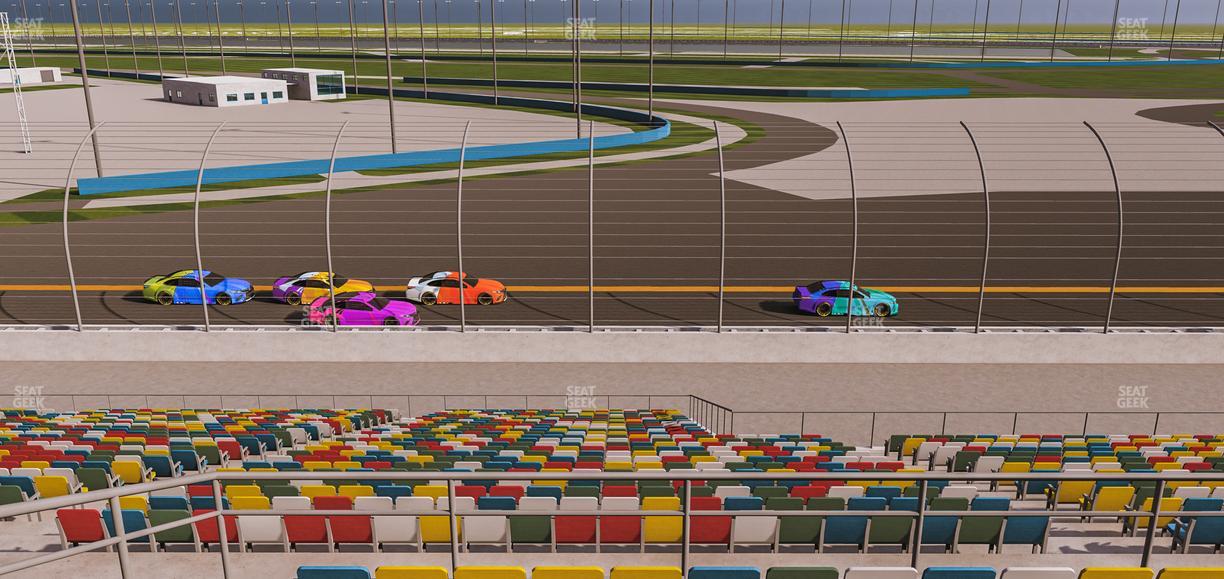 Daytona International Speedway - Section Back 174 Seat View
